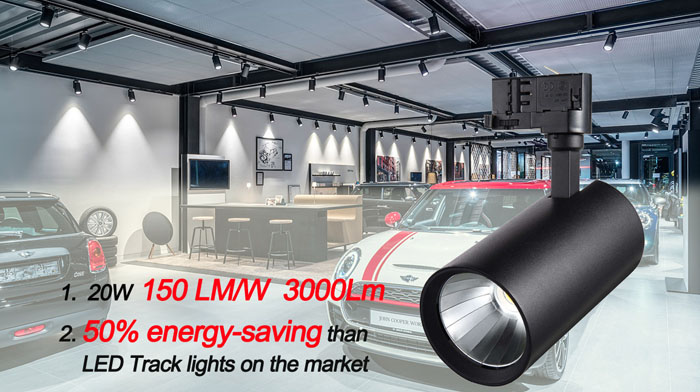 Commercial Led Track Lighting detail