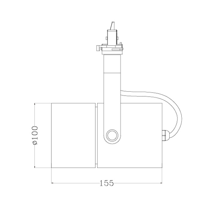 Double Arms 30W LED Track Spot Light