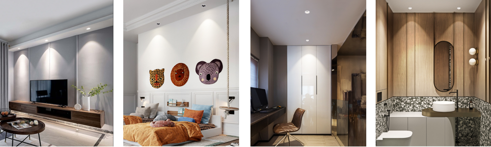 Evan Series Deep Anti-glare Wall Washer-Down light