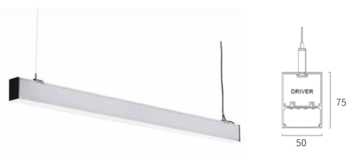 LED Suspended Linear Light
