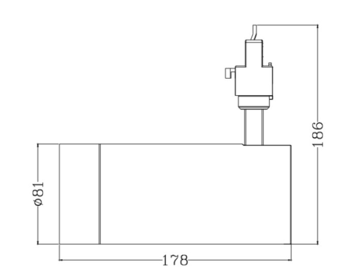 Zoomable LED Track Light