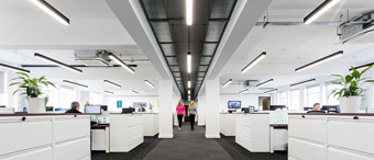 LED Suspended Linear Light application