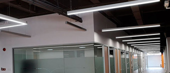 LED Suspended Linear Light application