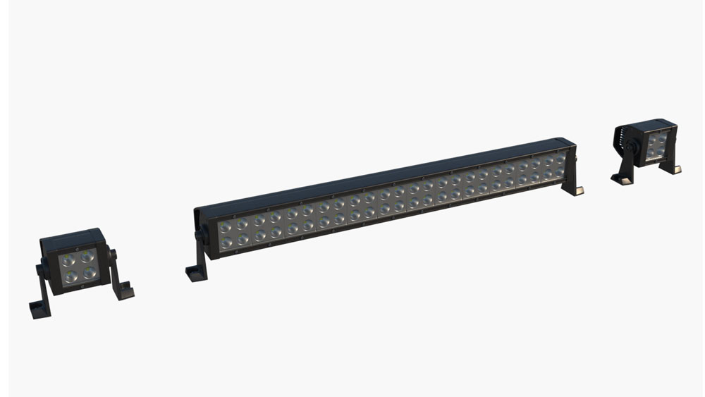 Waterproof linear led light bar
