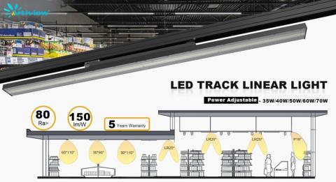 white track linear light