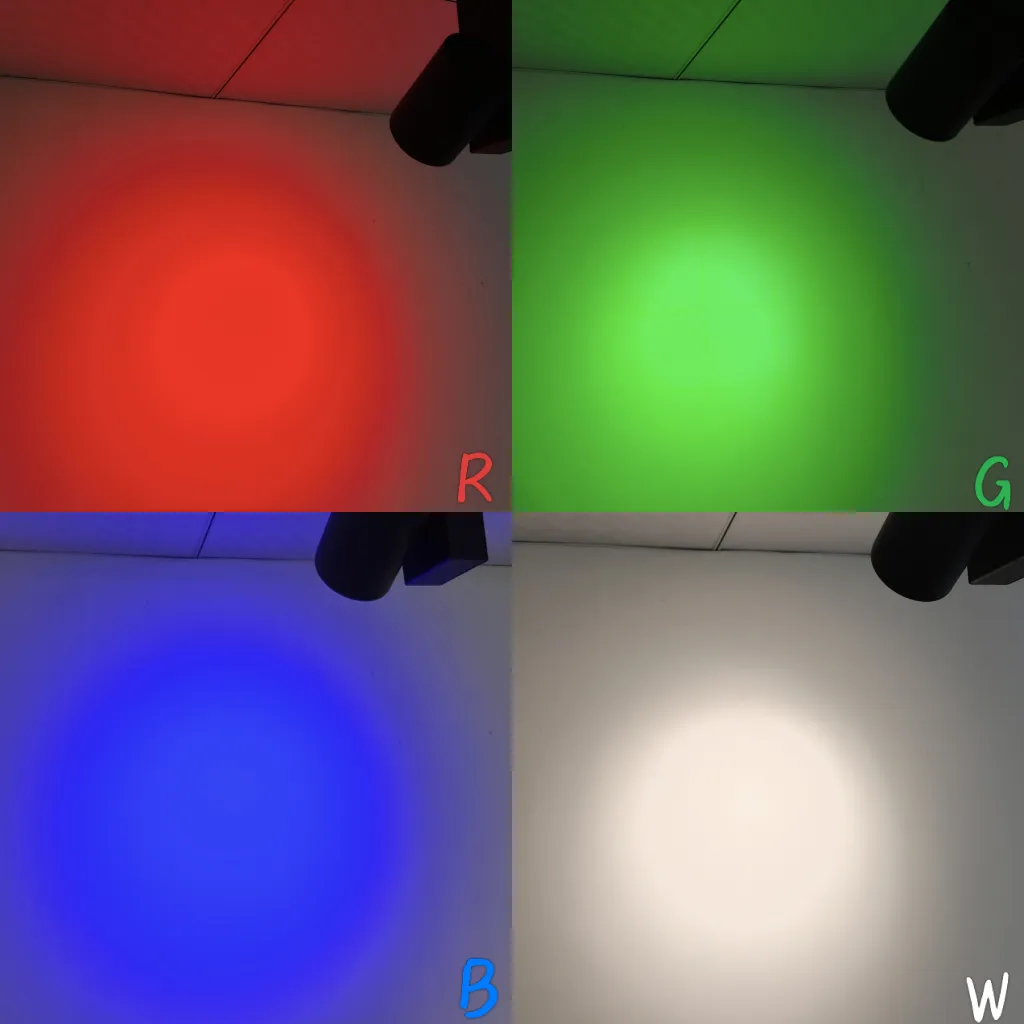 DALI-2 smart led RGBW track lights