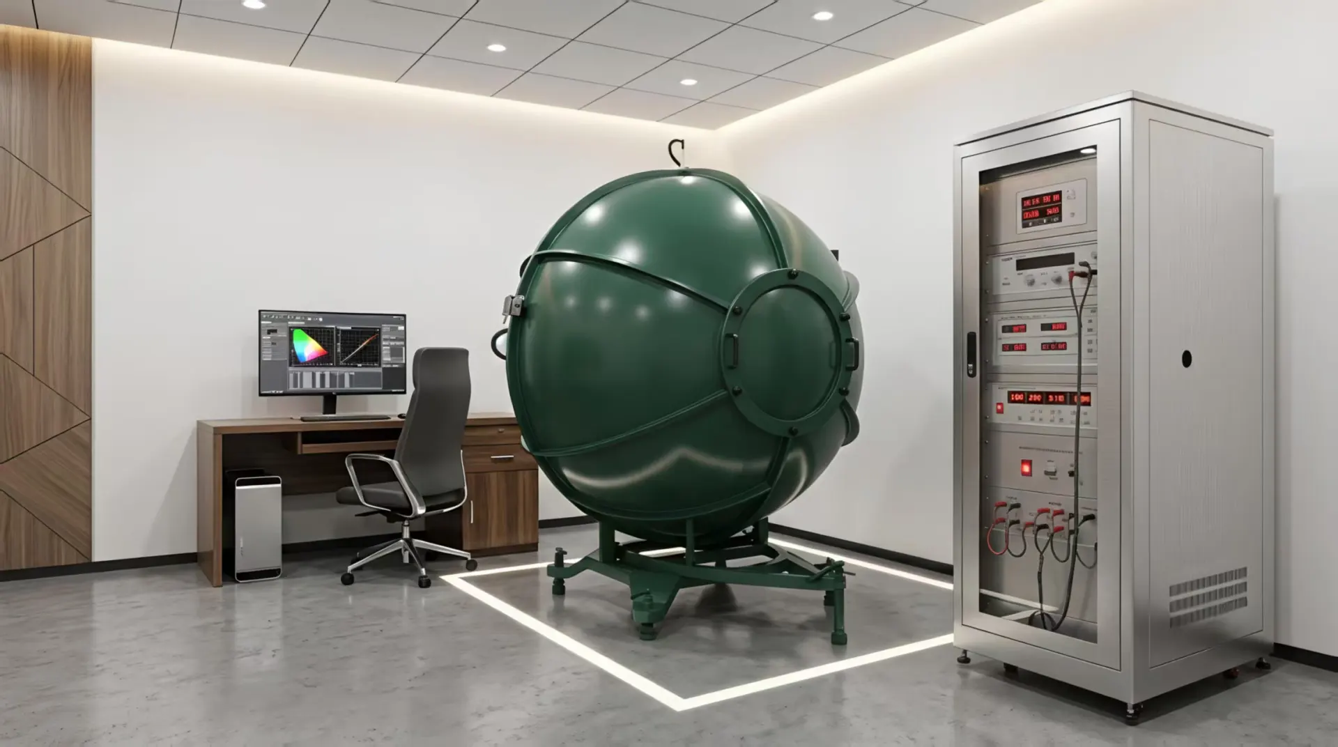 Teste de Esfera Integradora