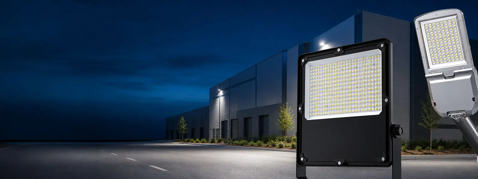 Soluções Comerciais de Iluminação Externa LED